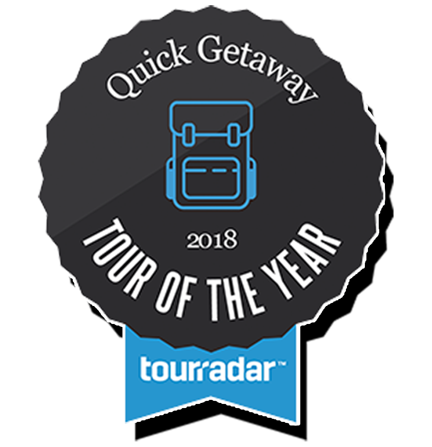 TOTY_Tour of the Year Winner TourRadar Best Quick Getaway